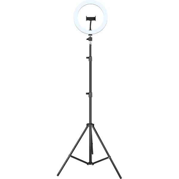 Iggual Aro de Luz LED 10" con Trípode 
