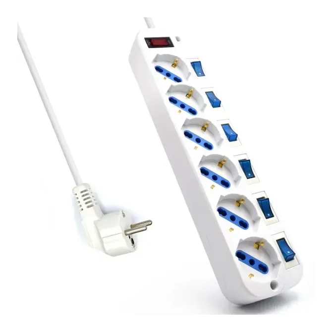 Ewent Regleta de 6 Tomas 1500W 3m