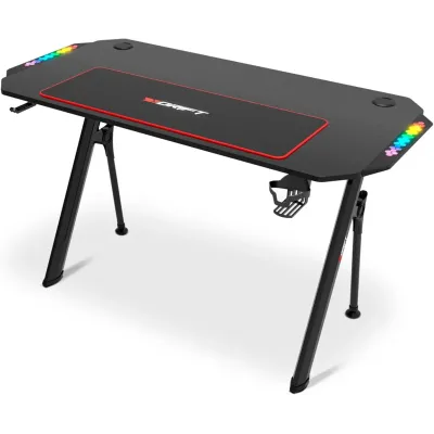 Drift DZ175RGB Mesa Gaming Fibra de Carbono Laterales RGB Drift DZ175RGB Mesa Gaming Fibra de Carbono Laterales RGB
