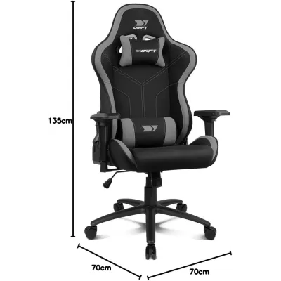Drift DR110 Silla Gaming Negra/Gris Drift DR110 Silla Gaming Negra/Gris