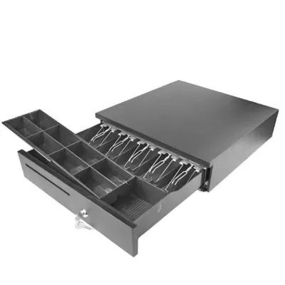 Cajón Portamonedas 10POS CP-405N/ Manual y Automático/ Negro Cajón Portamonedas 10POS CP-405N/ Manual y Automático/ Negro