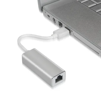 Aisens Conversor USB 3.0 a Ethernet RJ-45 15cm Gris