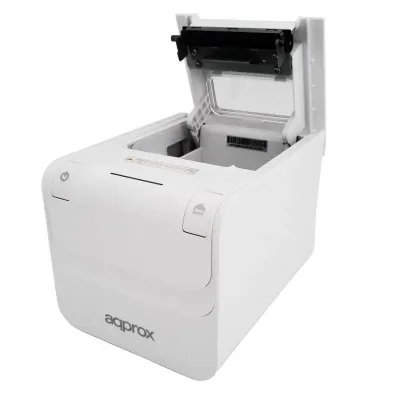 Approx APPPOS80AMUSEWH Impresora de Tickets USB/RJ45 Blanca