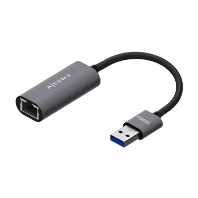 Adaptador USB 3.0 Aisens A106-0708/ USB Macho - RJ45 Hembra/ Adaptador USB 3.0 Aisens A106-0708/ USB Macho - RJ45 Hembra/