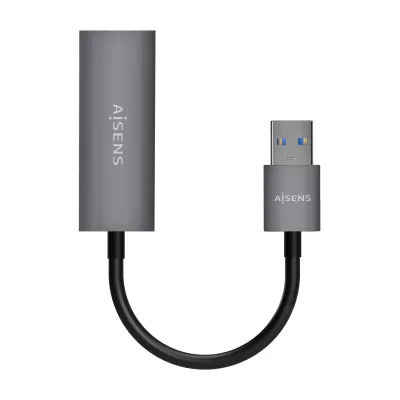 Adaptador USB 3.0 Aisens A106-0708/ USB Macho - RJ45 Hembra/ Adaptador USB 3.0 Aisens A106-0708/ USB Macho - RJ45 Hembra/