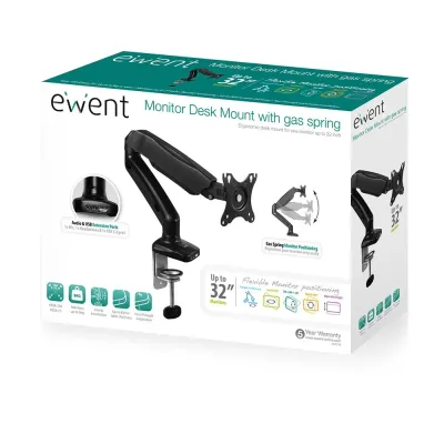 Ewent EW1515 Soporte de Escritorio para Monitor 27" VESA