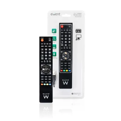Ewent Mando a Distancia Universal 4 en 1 Programable Ewent Mando a Distancia Universal 4 en 1 Programable