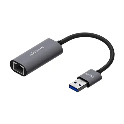 Adaptador USB 3.0 Aisens A106-0708/ USB Macho - RJ45 Hembra/ Adaptador USB 3.0 Aisens A106-0708/ USB Macho - RJ45 Hembra/