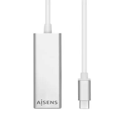 Adaptador USB Tipo-C - RJ45 Aisens A109-0341/ 1000Mbps/ USB Adaptador USB Tipo-C - RJ45 Aisens A109-0341/ 1000Mbps/ USB