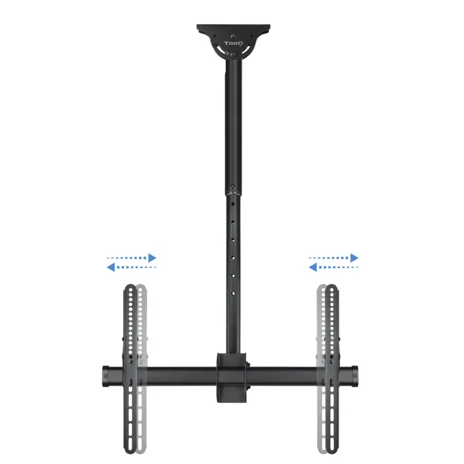 TooQ LPCE1170TSLI-B Soporte de Techo Giratorio para Monitor/TV