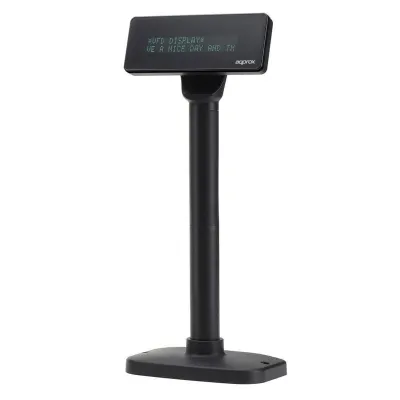 Approx appVFD01 Visor de Cliente VFD para TPV Negro