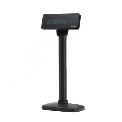 Approx appVFD01 Visor de Cliente VFD para TPV Negro