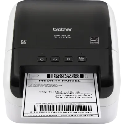 Brother QL-1100C Impresora de Etiquetas Térmica USB