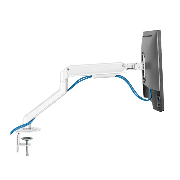 TooQ DB4032TNR-W Soporte de Mesa Giratorio/Inclinable para Monitor 17"-32" VESA 100x100 Máx 9Kg 