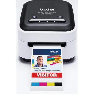 Brother VC-500W Impresora de Etiquetas a Color WIFI Brother VC-500W Impresora de Etiquetas a Color WIFI