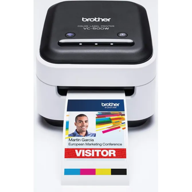 Brother VC-500W Impresora de Etiquetas a Color WIFI