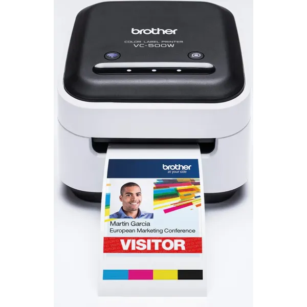 Brother VC-500W Impresora de Etiquetas a Color WIFI