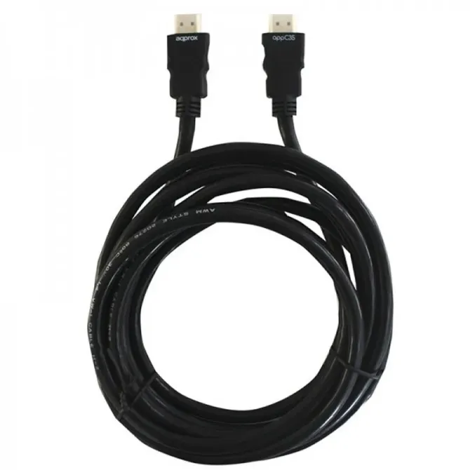 Approx APPC35 Cable HDMI 1.4 4K Macho/Macho 3m Negro