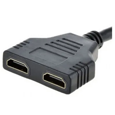 Gembird Cable HDMI 2.0 a 2x HDMI 2.0 Macho/Hembra Negro Gembird Cable HDMI 2.0 a 2x HDMI 2.0 Macho/Hembra Negro
