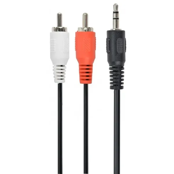 Gembird Cable de Audio Jack 3.5mm a 2x RCA Macho/Macho 5m 