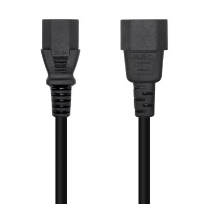 Cable Alimentación Aisens A132-0532/ IEC C13 Hembra - IEC C14 Cable Alimentación Aisens A132-0532/ IEC C13 Hembra - IEC C14