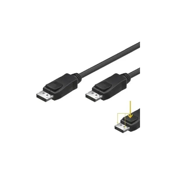 Ewent Cable Displayport V1.2 4K Macho/Macho 2m Negro