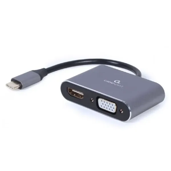 Gembird Adaptador USB-C a HDMI/VGA