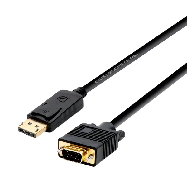 Aisens Cable DisplayPort a VGA Macho/Macho 2m Negro 