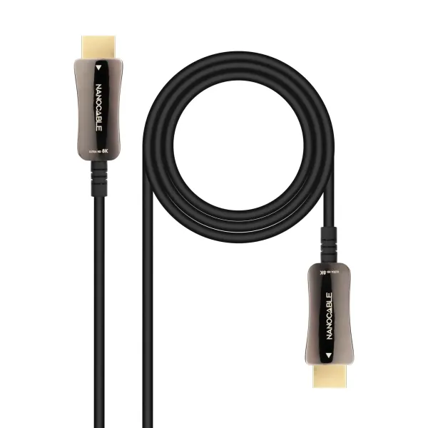 Nanocable Cable HDMI 2.1 AOC 8K Macho/Macho 10m Negro