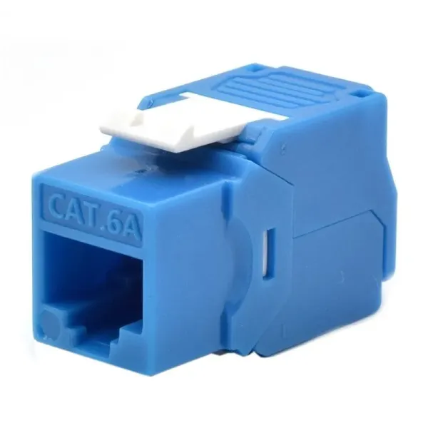 WP Módulo Keystone sin Blindaje ToolFree Cat 6A Azul