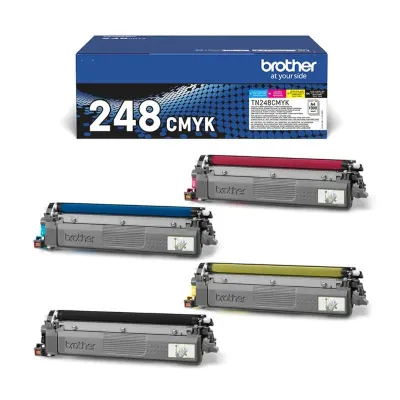 Brother TN-248VAL Multipack Negro,Cian,Magenta,Amarillo Tóner