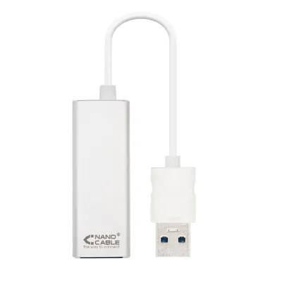 Nanocable Conversor USB 3.0 a Ethernet Gigabit 15cm Nanocable Conversor USB 3.0 a Ethernet Gigabit 15cm
