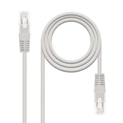 Nanocable Cable de Red UTP RJ45 CAT6 5m Gris Nanocable Cable de Red UTP RJ45 CAT6 5m Gris