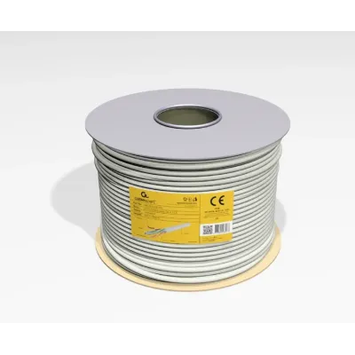 Gembird Bobina de cable RJ45 UTP Cat.6 Rigido 100 mts, Gris Gembird Bobina de cable RJ45 UTP Cat.6 Rigido 100 mts, Gris