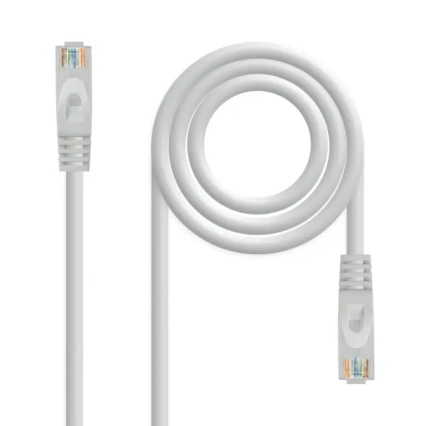 Nanocable Cable de Red RJ45 LSZH Cat.6A UTP AWG24 5m Gris 