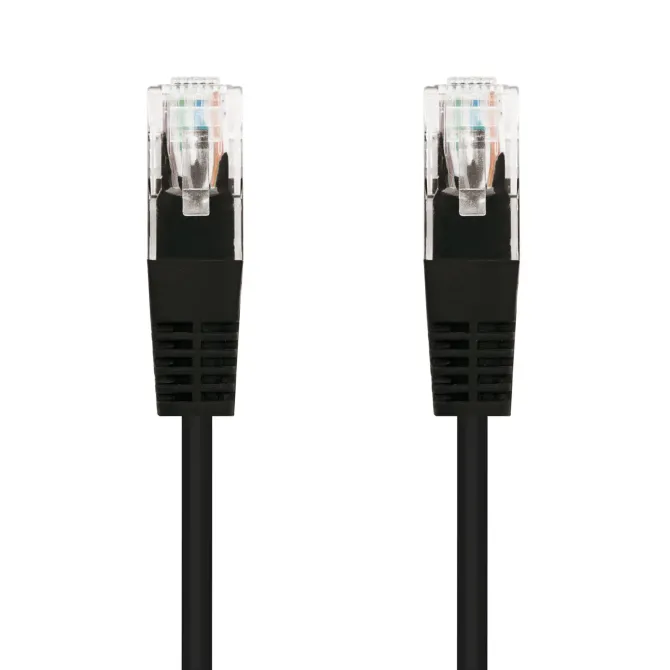 Nanocable Cable de Red RJ45 Cat.6 UTP AWG24 0.3m Negro