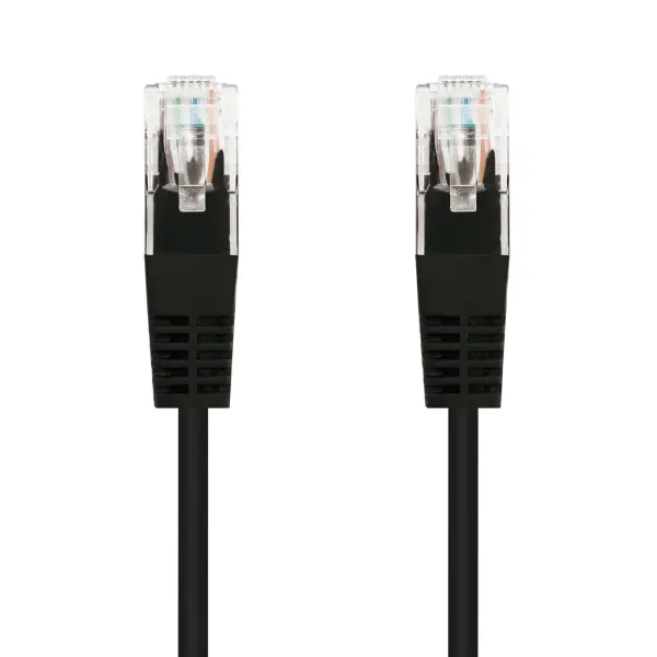 Nanocable Cable de Red RJ45 Cat.6 UTP AWG24 0.3m Negro