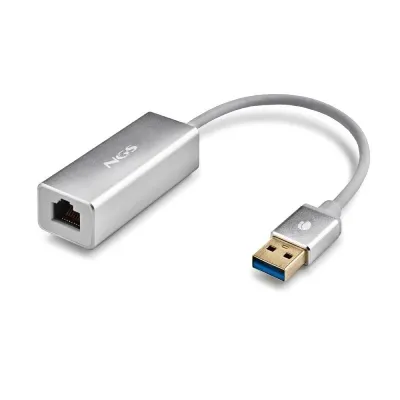 Adaptador USB 3.0 - RJ45 NGS Hacker 3.0/ 1000Mbps Adaptador USB 3.0 - RJ45 NGS Hacker 3.0/ 1000Mbps