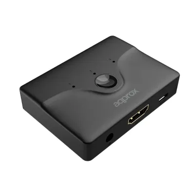 Approx APPC29V3 Switch 3 Puertos HDMI 4K