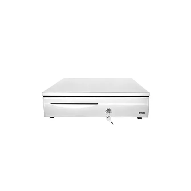 Iggual cajón portamonedas iron-30w 42cm 5+5 blanco