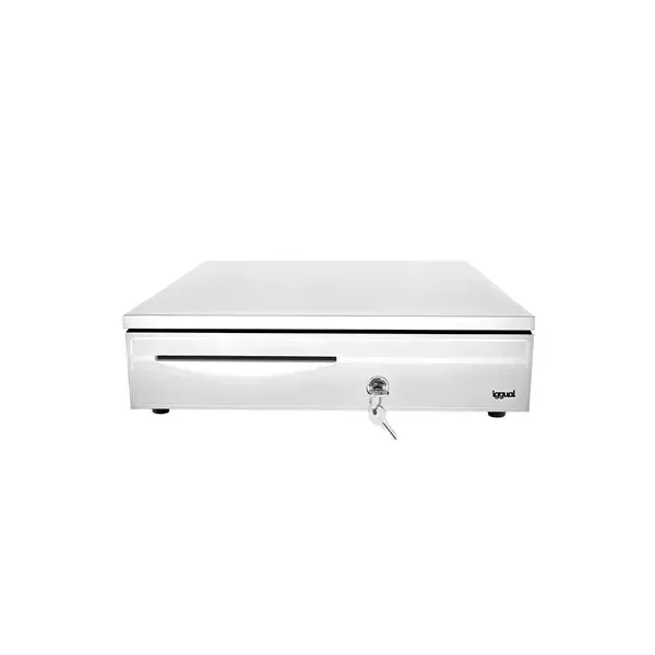 Iggual cajón portamonedas iron-30w 42cm 5+5 blanco