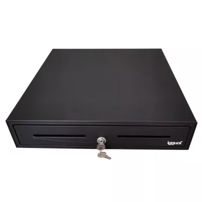 Iggual IRON-70 Cajón Portamonedas 44.5cm 5+8 Negro Iggual IRON-70 Cajón Portamonedas 44.5cm 5+8 Negro