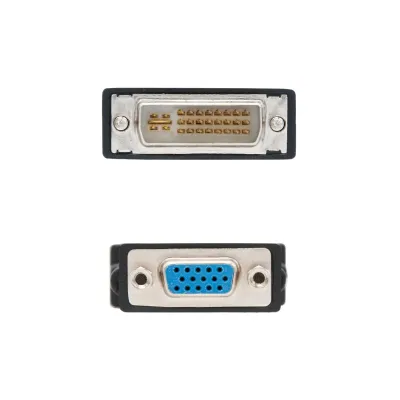 Nanocable Adaptador VGA DB15 a DVI 24+5 Nanocable Adaptador VGA DB15 a DVI 24+5