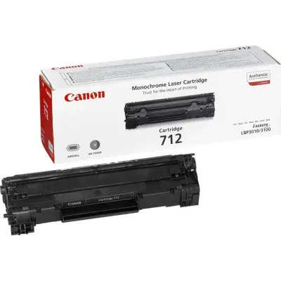 Tóner Original Canon nº712/ Negro Tóner Original Canon nº712/ Negro