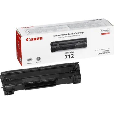 Tóner Original Canon nº712/ Negro Tóner Original Canon nº712/ Negro