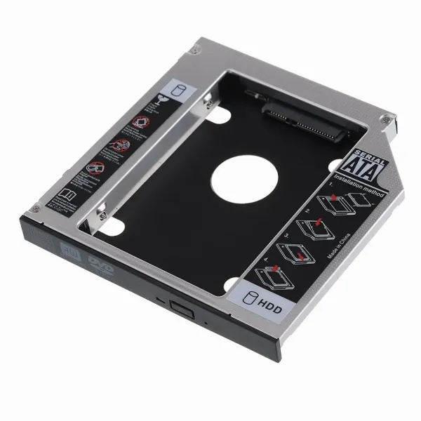 Ewent Caja de Montaje para Disco Duro SSD en Bahía Óptica 12.7mm 