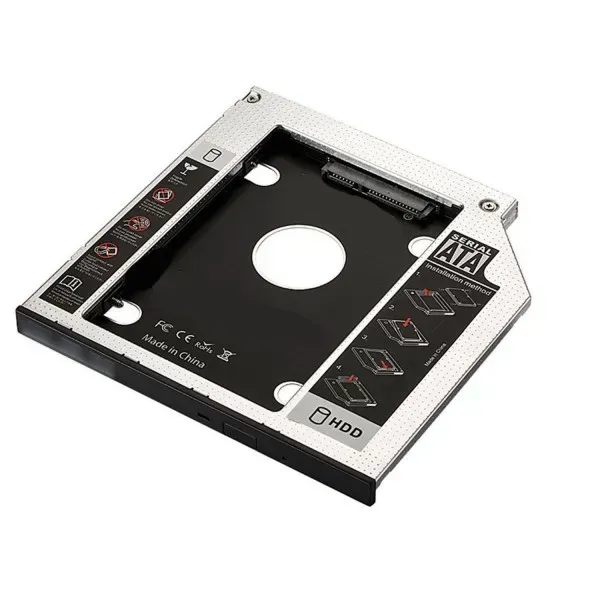 Ewent Caja de Montaje para Disco Duro SSD en Bahía Óptica 