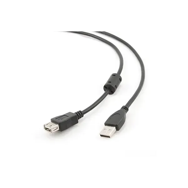 Gembird cable usb 2.0 a/m-a/h 1,8 mts ngr ferr
