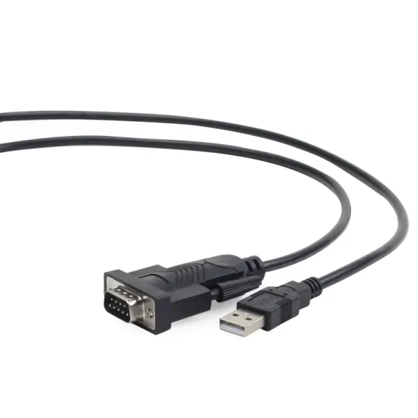 Gembird UAS-DB9M-02 Cable USB al Serial DB-9 Macho/Macho 1.5m Negro