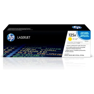 HP 125A Amarillo Original | Tóner CB542A